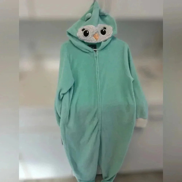 Little Hoot Owl Costume / PJs made by PJ Couture size Large - Picture 3 of 7